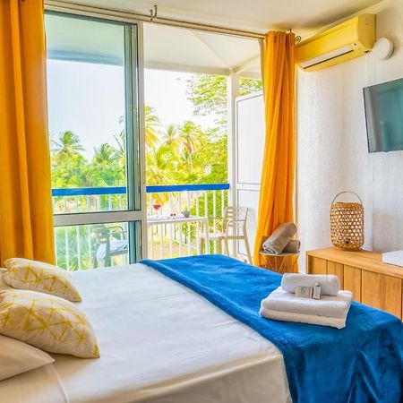 Chaleureux studio avec balcon face à la mer - Maripa Le Gosier (Grande-Terre) Exterior foto