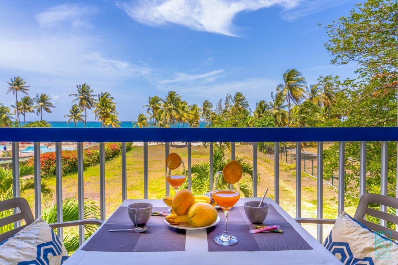 Chaleureux studio avec balcon face à la mer - Maripa Le Gosier (Grande-Terre) Exterior foto
